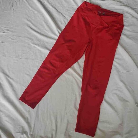Zyia Active Red Animal print legging 16-18 - Picture 10 of 10